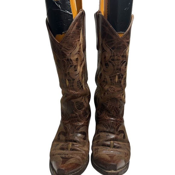 Old Gringo Shoes - Old Gringo Brown Ankle Boots, sz 7, pre-owned, gently used.